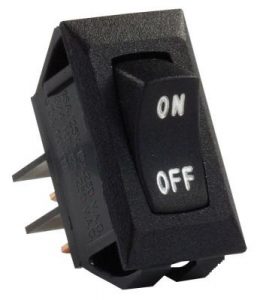 Labeled 12V On/Off Switch