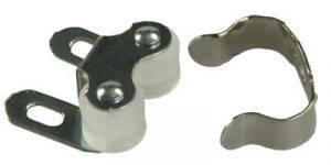 6pk JR Products 70205 Barrel Cabinet Catch with Metal Clip 