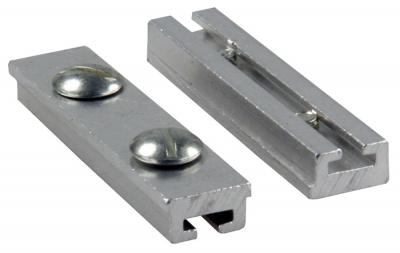JR Products 81205 Type C Curtain End Stop 2pk 