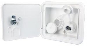 JR Products Black City//Gravity Water Hatch 497-AB-3P-A